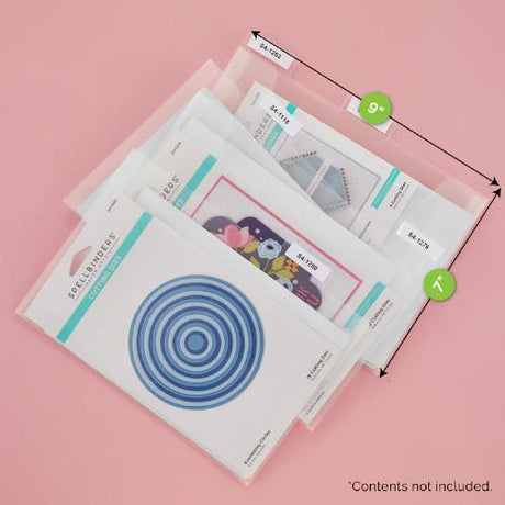 Totally Tiffany - 5 Pack Tabbed Divider Pockets from Totally Tiffany - 9" x 6"- Postage as per Actual