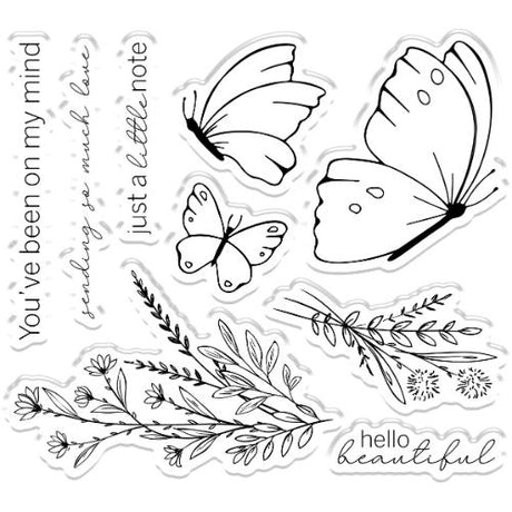 Crafter's Companion - You've Been On My Mind Stamp & Die Set