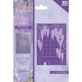 Crafters Companion - Wisteria Collection 3d Embossing Folder Rustic Window (Ng-Wc-Ef5-3d-Rwi)