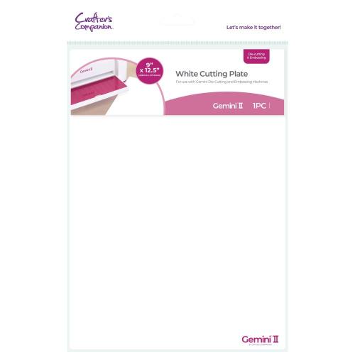 Gemini II Cutting Plate 9"x12.5" White