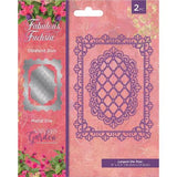 Crafter's Companion Fabulous Fuchsia Metal Die Opulent Duo (NGA-FF-MD-OPD)