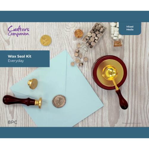 Crafter's Companion Wax Seal Kit Everyday Collection - Postage as per Actual