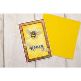 Crafter's Companion - Honeysuckle Collection Stamp & Die Set - Sweet Honey Bee