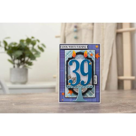 Crafter's Companion Everyday Numbers Stamps & Dies Set