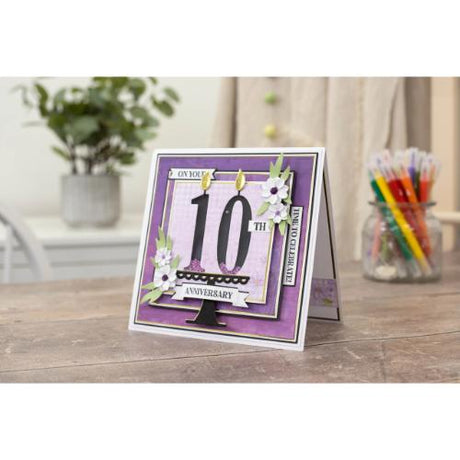 Crafter's Companion Everyday Numbers Stamps & Dies Set