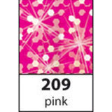 Straight Peel-Off Stickers 10√ó23 cm - Holographic Pink - 209