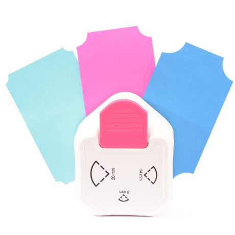 Vaessen Creative - 3-in-1 Corner Tag Punch Ticket - Postage as per Actual