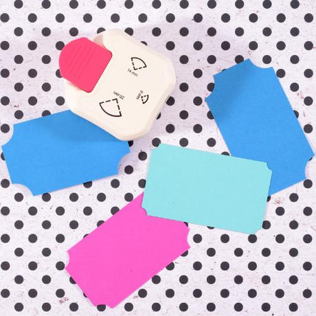 Vaessen Creative - 3-in-1 Corner Tag Punch Ticket - Postage as per Actual