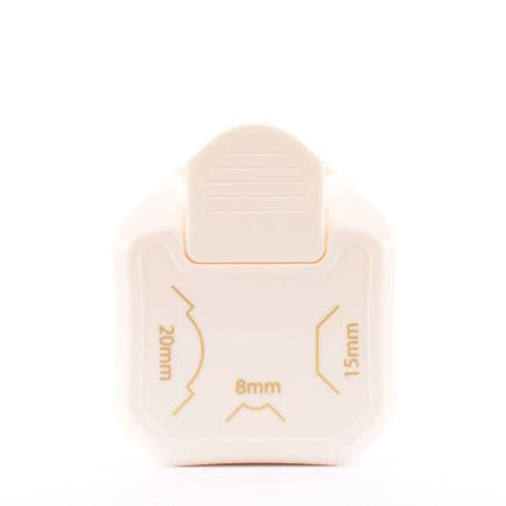 Vaessen Creative - 3-in-1 Corner Tag Punch 8-15-20mm - Postage as per Actual