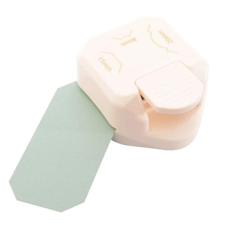 Vaessen Creative - 3-in-1 Corner Tag Punch 8-15-20mm - Postage as per Actual