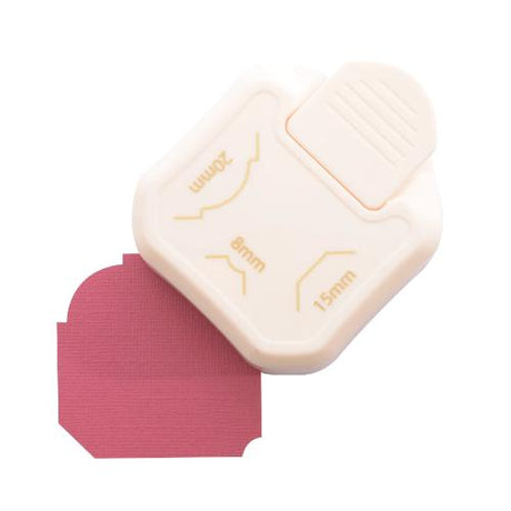 Vaessen Creative - 3-in-1 Corner Tag Punch 8-15-20mm - Postage as per Actual