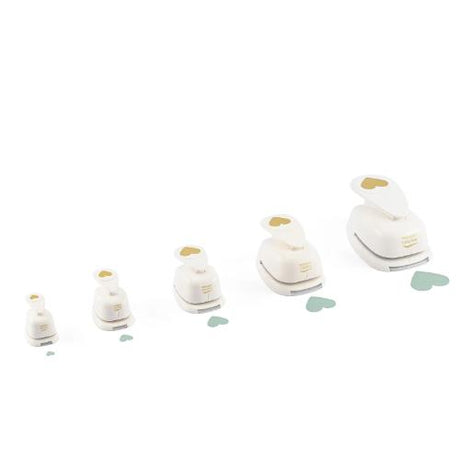 Vaessen Creative - Craft Punch Set Hearts 5pcs - Postage as per Actual