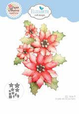 Elizabeth Craft Designs Joyous Christmas Dies Florals 29 (2151)