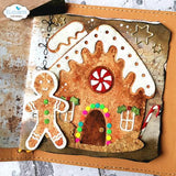 Elizabeth Craft Designs December Romance Dies Gingerbread House