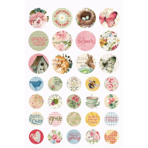 Simple Stories Simple Vintage Spring Garden Sticker Book (21728)