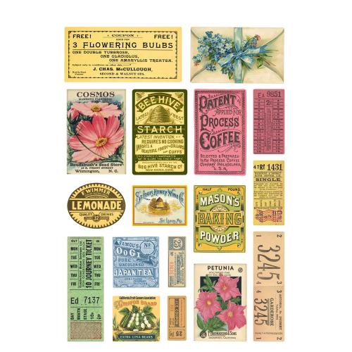Simple Stories Simple Vintage Spring Garden Sticker Book (21728)