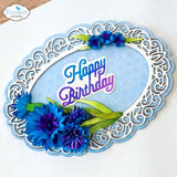 Elizabeth Craft Designs - Decorative Oval Frame Die Set