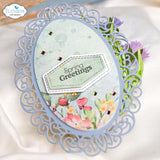 Elizabeth Craft Designs - Decorative Oval Frame Die Set