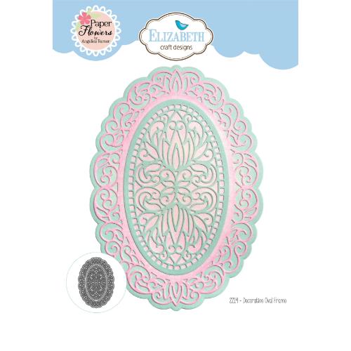 Elizabeth Craft Designs - Decorative Oval Frame Die Set