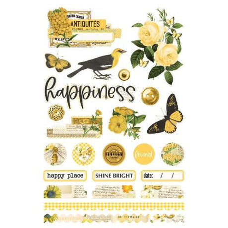 Simple Stories Simple Vintage Essentials Color Palette Designer Sticker Book (22235)