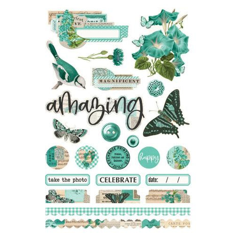 Simple Stories Simple Vintage Essentials Color Palette Designer Sticker Book (22235)