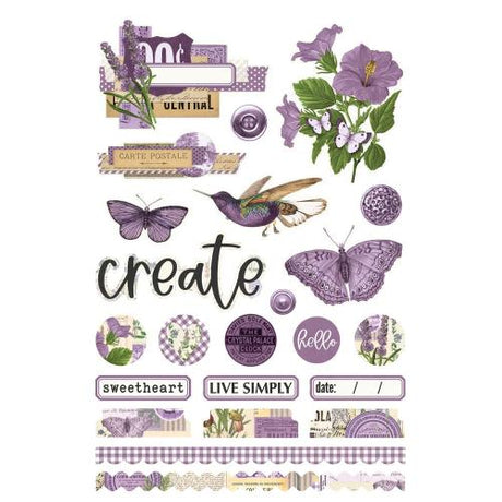 Simple Stories Simple Vintage Essentials Color Palette Designer Sticker Book (22235)