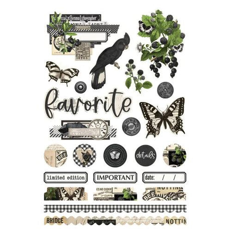 Simple Stories Simple Vintage Essentials Color Palette Designer Sticker Book (22235)