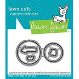 Lawn Fawn - Reveal Wheel Circle Sentiments - Lawn Cuts