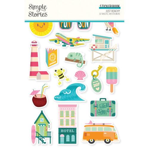 Simple Stories Just Beachy Sticker Book (22324)