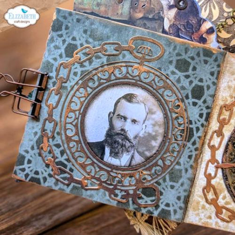 Elizabeth Craft Designs Mr. & Mrs. Dies Gentleman's Timepiece (2239)