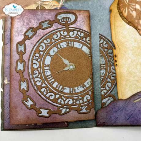 Elizabeth Craft Designs Mr. & Mrs. Dies Gentleman's Timepiece (2239)