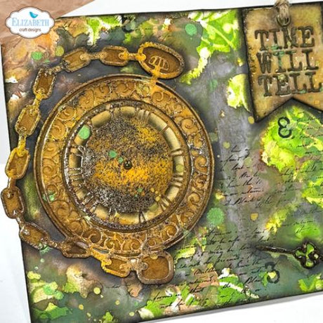 Elizabeth Craft Designs Mr. & Mrs. Dies Gentleman's Timepiece (2239)