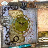 Elizabeth Craft Designs Mr. & Mrs. Dies Gentleman's Timepiece (2239)