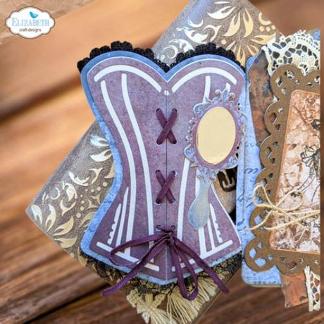 Elizabeth Craft Designs Mr. & Mrs. Dies Laced Up (2240)