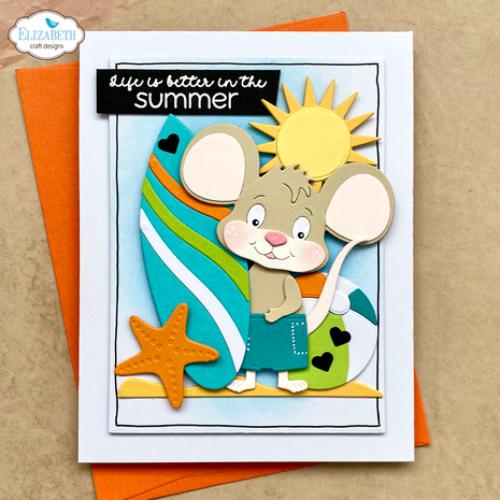 Elizabeth Craft Designs Good Times Die Beach Scenery (2258)