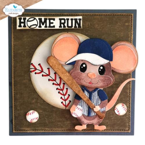 Elizabeth Craft Designs Good Times Die Football/ Baseball Accessories (2261)