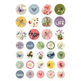 Simple Stories Simple Vintage Meadow Flowers Sticker Book (22626)