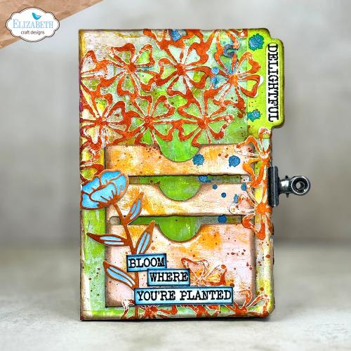 Elizabeth Craft Designs - Floral slots file folder Die Set