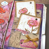 Elizabeth Craft Designs - Floral slots file folder Die Set