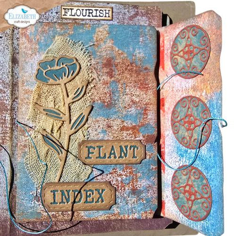 Elizabeth Craft Designs - Plant index folder Die Set