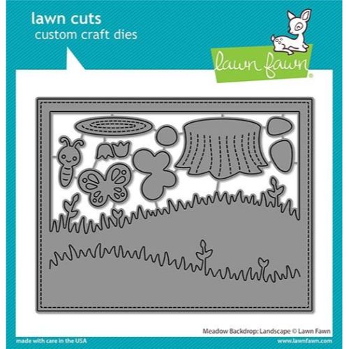 Lawn Fawn - Meadow Backdrop: Landscape