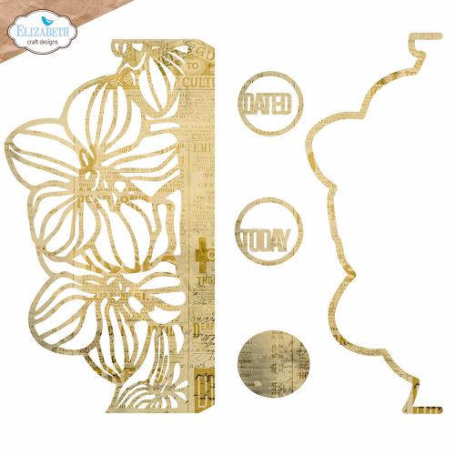 Elizabeth Craft Designs - Borderpage with flowers Die Set