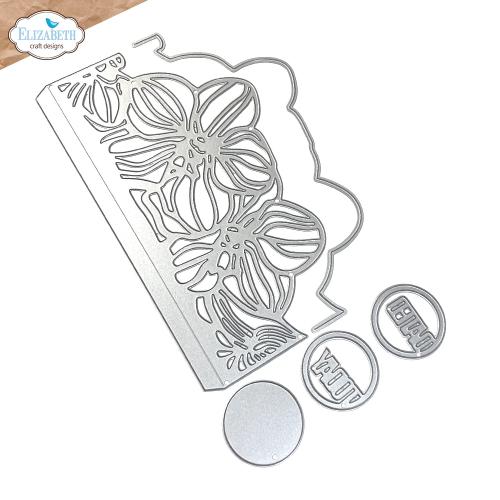 Elizabeth Craft Designs - Borderpage with flowers Die Set