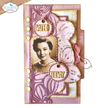 Elizabeth Craft Designs - Borderpage with flowers Die Set