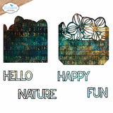 Elizabeth Craft Designs - Pocket with flowers Die Set
