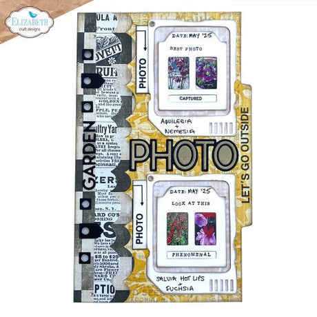 Elizabeth Craft Designs - Page with large tab 2 Die Set