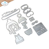 Elizabeth Craft Designs - Little Mouse Winter Accessories Dies