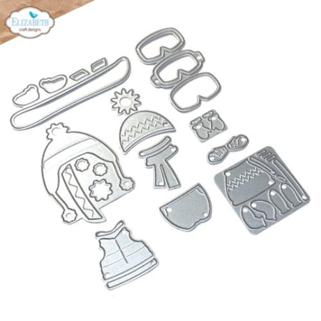 Elizabeth Craft Designs - Little Mouse Winter Accessories Dies