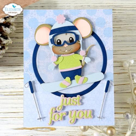 Elizabeth Craft Designs - Little Mouse Winter Accessories Dies