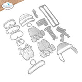 Elizabeth Craft Designs - Big Mouse Winter Accessories Dies